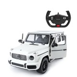 MASINA CU TELECOMANDA MERCEDES-BENZ G63 ALB SCARA 1 LA 14