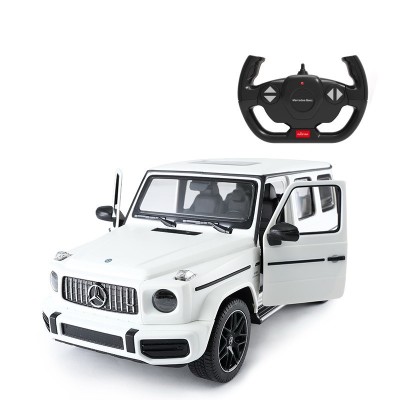 MASINA CU TELECOMANDA MERCEDES-BENZ G63 ALB SCARA 1 LA 14 foto