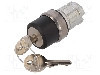 Intrerupator rotativ cu cheie, 22mm, seria SIRIUS ACT, IP67, SIEMENS - 3SU1050-4BL11-0AA0