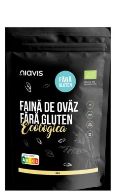 Faina de Ovaz Fara Gluten Bio 250 grame Niavis foto
