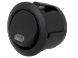 Comutator ROCKER SPST SCI 20A 12V LED Negru R13-112LF-02-BBR0-OD-L-3