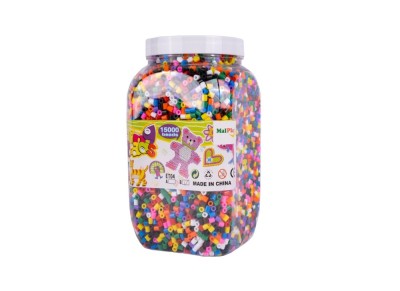 Set creativ margele de calcat, 15000 elemente, MalPlay 110891 foto