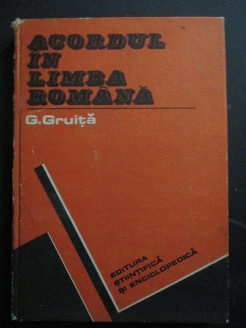 Acordul in limba romana-G. Gruita