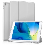 Husa iPad 7 10.2 (2019) Techsuit Flex Trifold Pen, gri