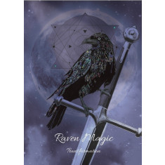 Felicitare Raven Magic - pentru transformare