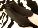 Botine damă Rieker negre, 40, Textil, Negru