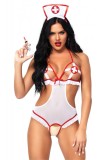 Costum Body Asistenta medicala, Leg Avenue, Naughty Nurse, S-L