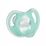 Suzete ortodontice Usoara Tommee Tippee 2 buc 6 - 18 luni transparent turquoise