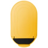 Suport pliabil de birou, ajustabil, cu stand, galben, pentru telefoane si tablete de 4-11&quot;