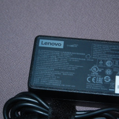 Incarcator laptop LENOVO 20W 90W 4.5A model ADLX90NDC3A mufa galbena patrata