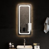 vidaXL Oglindă de baie cu LED, 40x90 cm