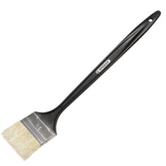 Pensula Profesionala, 51 mm, Par Natural 100%, Neagra, pentru Locuri Greu Accesibile si Calorifere, Pensule de Zugravit Peretii, Pensule Profesionale foto