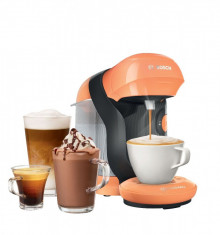 Espressor capsule Bosch Tassimo Style TAS1106, 1400 W, 0.7 Litri, 3.3 bar, Portocaliu foto