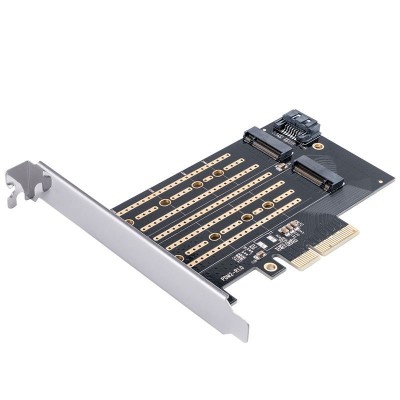 Adaptor PCI-Express - 2x M.2 NVME Orico PDM2 SSD-uri compatibile 2230/2242/2260/2280 PCI-E Channel NVME Protocol M.2/SATA M.2 foto