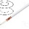 Cablu coaxial, RG59-flex, 1m, ecranat, 75&Omega;, TASKER, RG59, FLEX WHITE, T155991