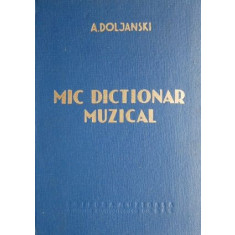 Mic dictionar muzical &ndash; A. Doljanski