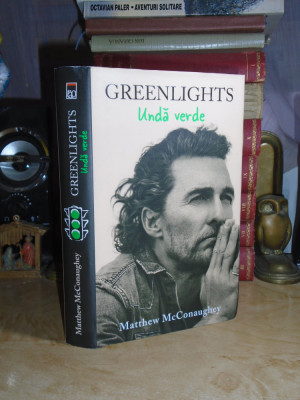 MATTHEW McCONAUGHEY - GREENLIGHTS : UNDA VERDE , 2021 ( CARTONATA ) # foto