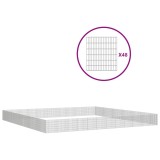 Cumpara ieftin Adapost pentru animale cu 48 panouri, 54x60 cm, fier galvanizat