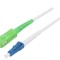 Patch cord fibră OS2 LC/UPC-SC/APC 5m alb