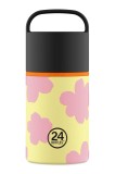 24bottles sticlă termică Spin 480ml Yellow culoarea galben, Spin.480.Yellow