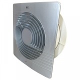 Ventilator axial de perete, Fan 200-Silver, debit 200 m3/h, diametru 200 mm, 40W, Horoz Electric