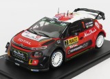 Macheta metalica 1:24 Citroen C3 WRC Abu Dhabi N7 Rally Catalunya Costa Durada 2017 K. Meeke P. Nagle Black Grey White
