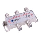 Splitter 4c SAT 5-2450MHz power pass