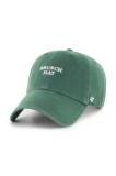 47 brand șapcă de baseball din bumbac Phrase Base Runner Icon culoarea verde, neted, XX-BSRIC1411GWS-DGC