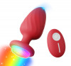 Vibrator Twisted Led Red