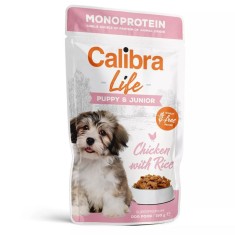 Calibra Dog Life Puppy &amp;amp;amp; Junior Chicken with Rice 150 g foto