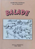 Balade Dumitru Chiriac Vasiesti - Poezii Dosoftei 2003, 200 pagini