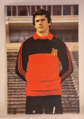 VASILE IORDACHE portarul echipei de fotbal Steaua Bucuresti - carte postala 1970
