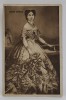 DOAMNA ELENA CUZA , SOTIA DOMNITOULUI A.I. CUZA , CARTE POSTALA , INCEPUTUL SEC. XX