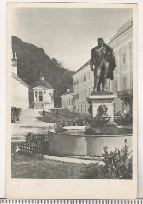 bnk cp Baile Herculane - Statuia lui Hercule si domul - necirculata foto