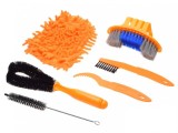 Set 6 Perii Curatare Bicicleta, Intretinere Lant, Pinioane, Angrenaje. Accesorii Scule Biciclete