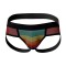 Chiloti C4M Mixed Jockstrap, Curcubeu, XL