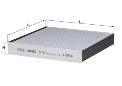 MAHLE LAK 454 Filtru, aer habitaclu foto