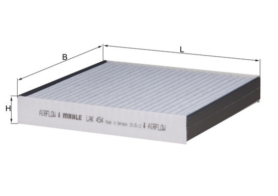 MAHLE LAK 454 Filtru, aer habitaclu
