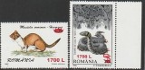 ROMANIA 2000 LP 1505 + LP 1506 FAUNA 1997 + FAUNA 1996 - SUPRATIPAR MNH