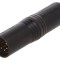 Conector adaptor XLR 5 Poli Negru