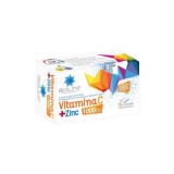 Vitamina C 1000 miligrame + Zinc BioSunLine 30 comprimate Helcor