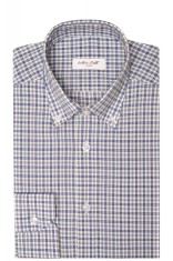 Camasa barbati slim bleumarin in carouri C003SL