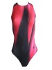 Costum de baie intreg dama Solar Dry Weave 880525, negru/roz, marime 38, uscare rapida, competitie, poliamida/elastan - OUTLET