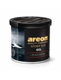 Odorizant auto Areon Sport Lux Gel, Platinum 80g