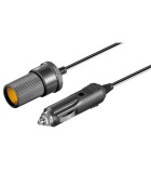 Extensie bricheta auto 12V tata-mama 2m 2x0.5mm2 cu siguranta 2.5A