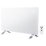 Convector electric din sticla 1500W WiFi IP24 cu termostat si telecomanda