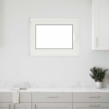 vidaXL Fereastră de subsol &bdquo;RISOR&rdquo; 80x60 cm oscilo-batantă DIN st&acirc;nga antracit