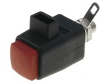 Clemă de laborator roșie 300VDC 16A 29mm