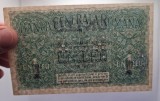 1 leu BGR 1917, Banca Generala Romana, seria D.29020709 , stare excelentă