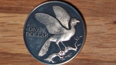Trinidad &amp; Tobago - ultra rar - 1 dollar 1975 PROOF - tiraj 24k- incredibila !!!